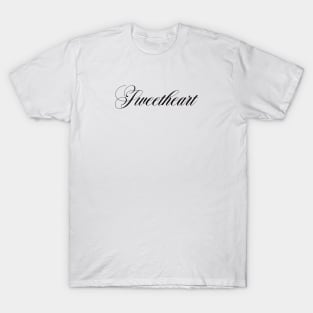 Sweetheart T Shirt,  y2k slogan t-shirt gifts for her aesthetic cinnamon girl cottagecore Tee, 90s Aesthetic T-Shirt